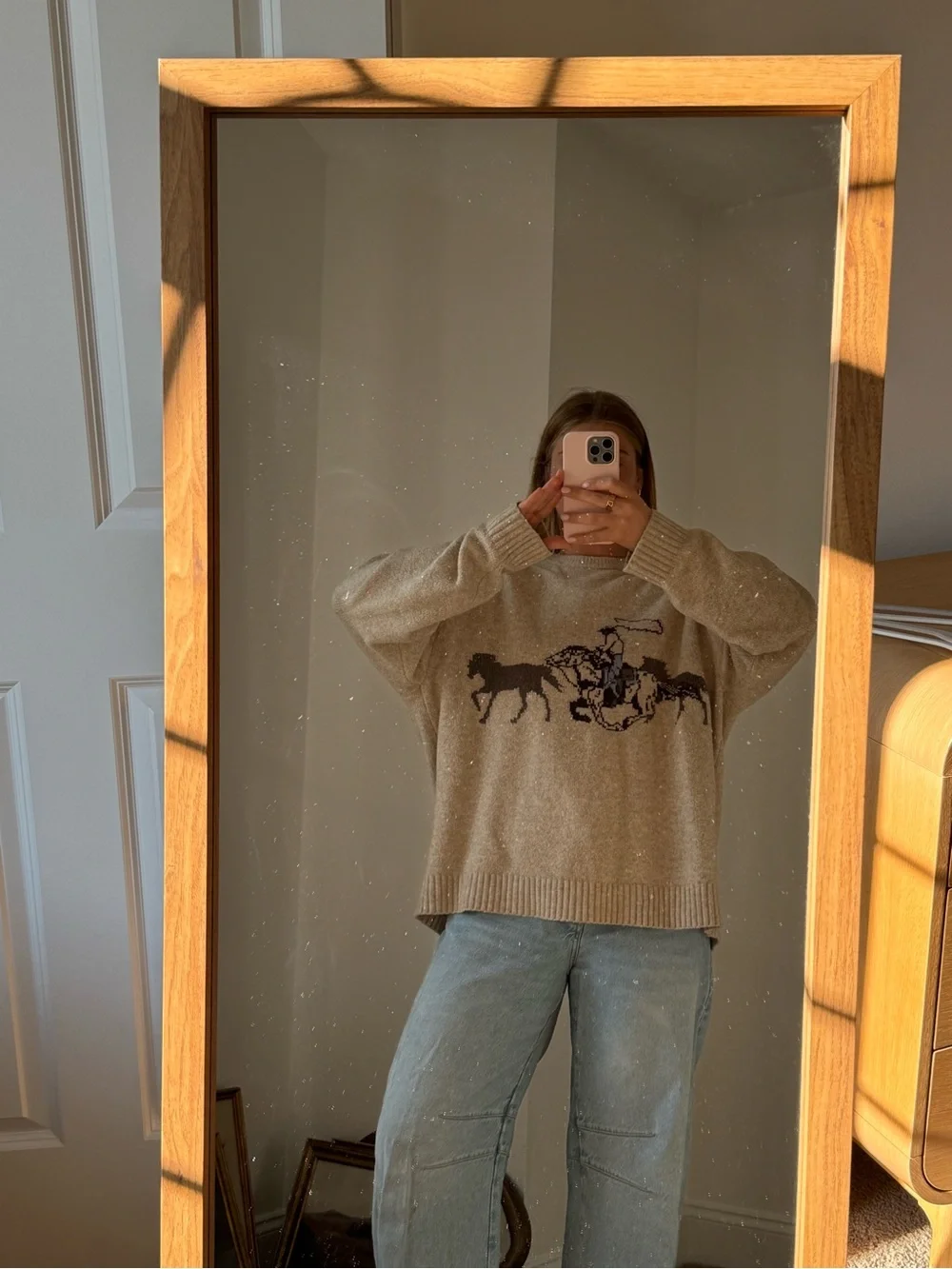 Abercrombie western sweater